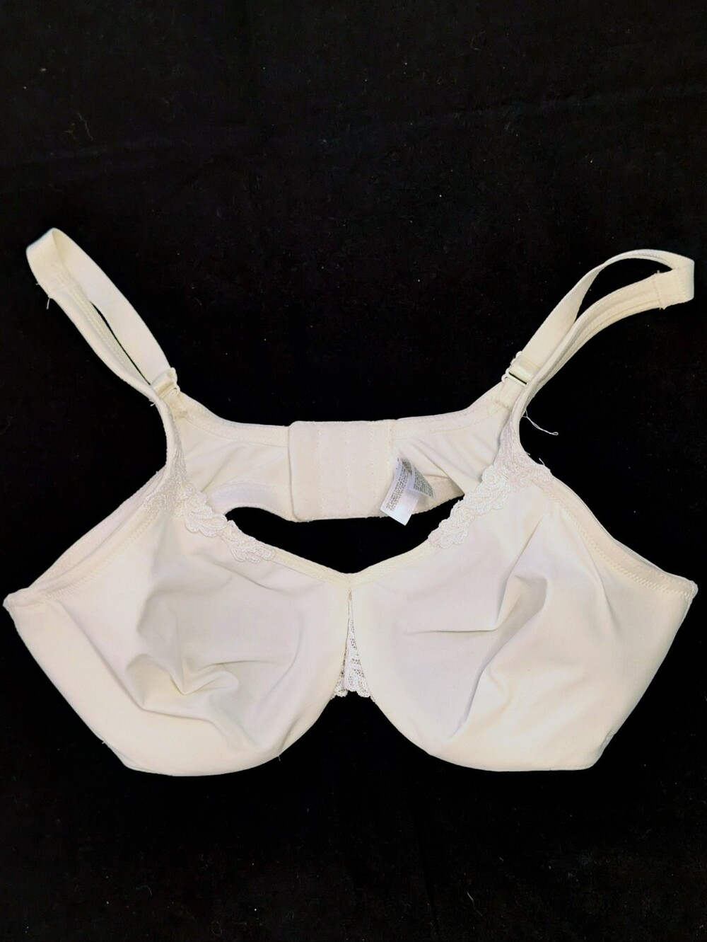 (2) Wacoal 85814 Full Coverage Underwire Bra Ivory Size 42C